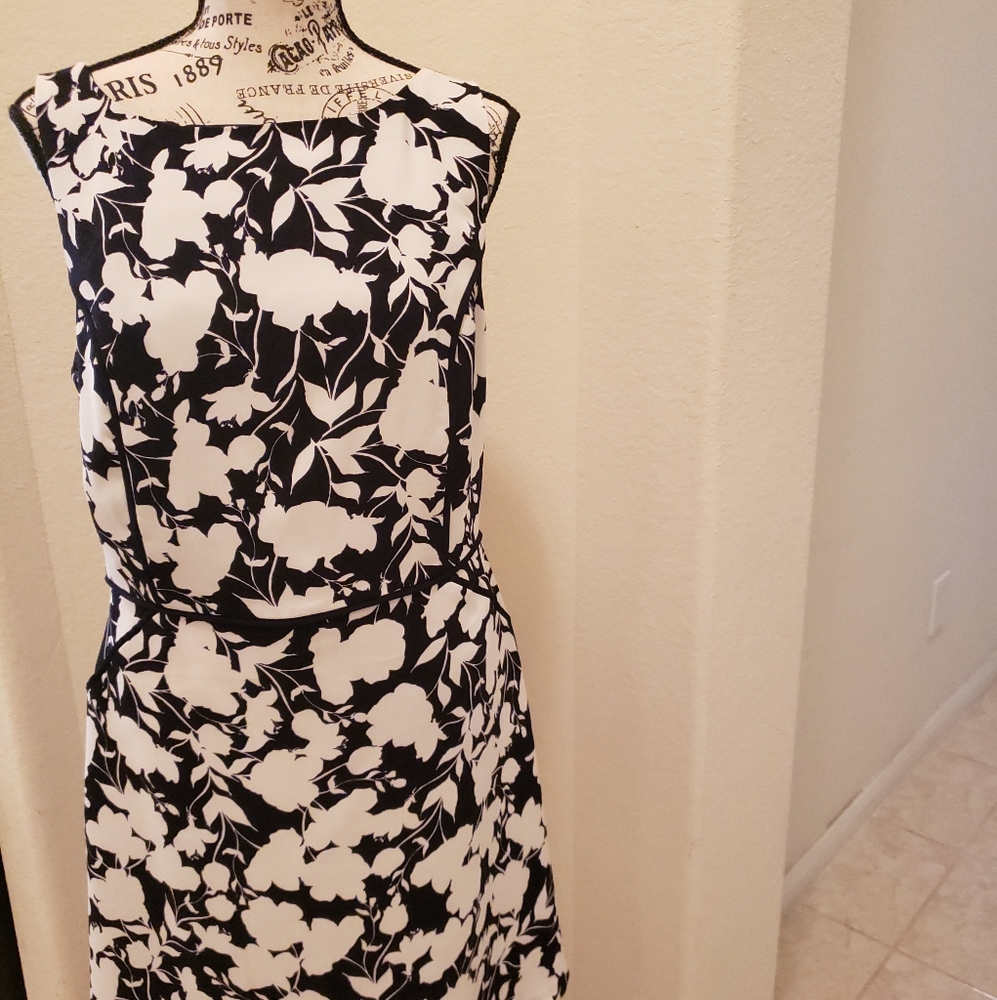 The Limited A-line Pattern Dress